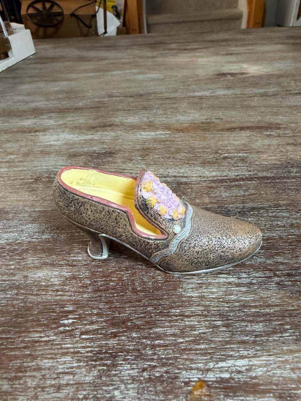 J.S. Collection Miniature Decorative Shoe Figurine